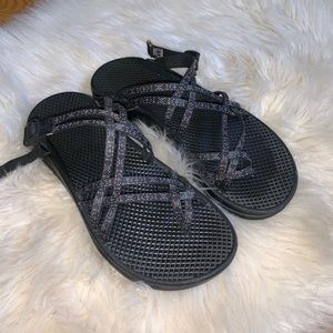 Chaco Shoes - Chaco gray strap slip in water sandals ladies 7 Chaco Shoes - Chaco gray strap slip in water sandals ladies 7